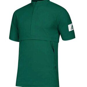 Adidas Short Sleeve Quarter Zip